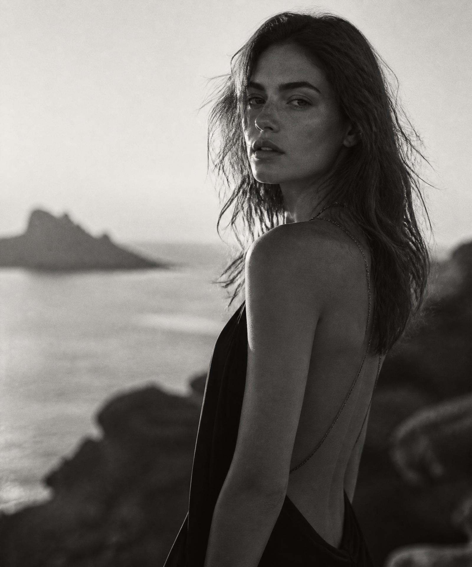 Portrait féminin en Corse